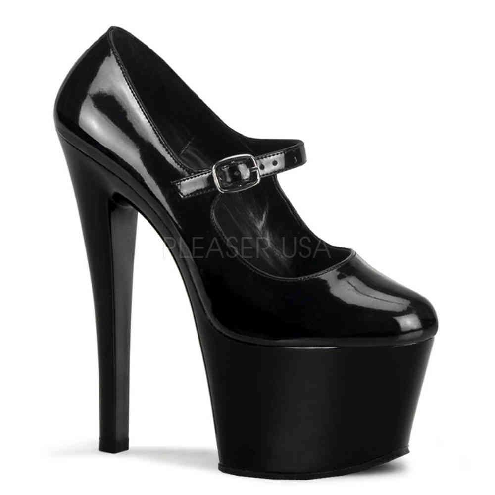 Pleaser - SKY387 Talons hauts - Chaussures de pole dance - Noir Product image